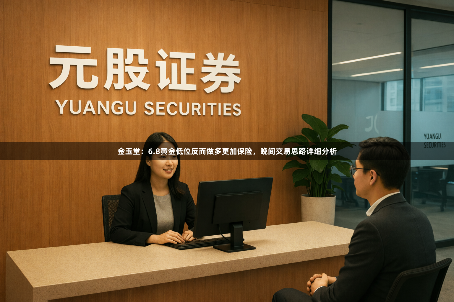 金玉堂：6.8黄金低位反而做多更加保险，晚间交易思路详细分析