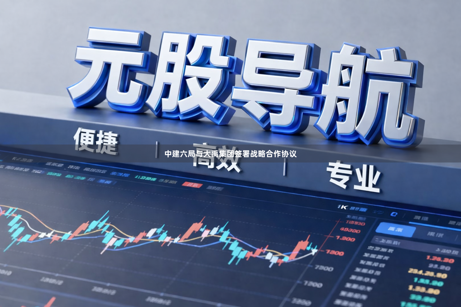 中建六局与大禹集团签署战略合作协议